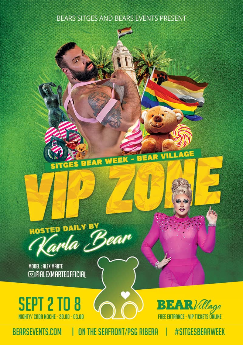 Sitges Bears Week VIP Pass Bears Events Sitges 2024